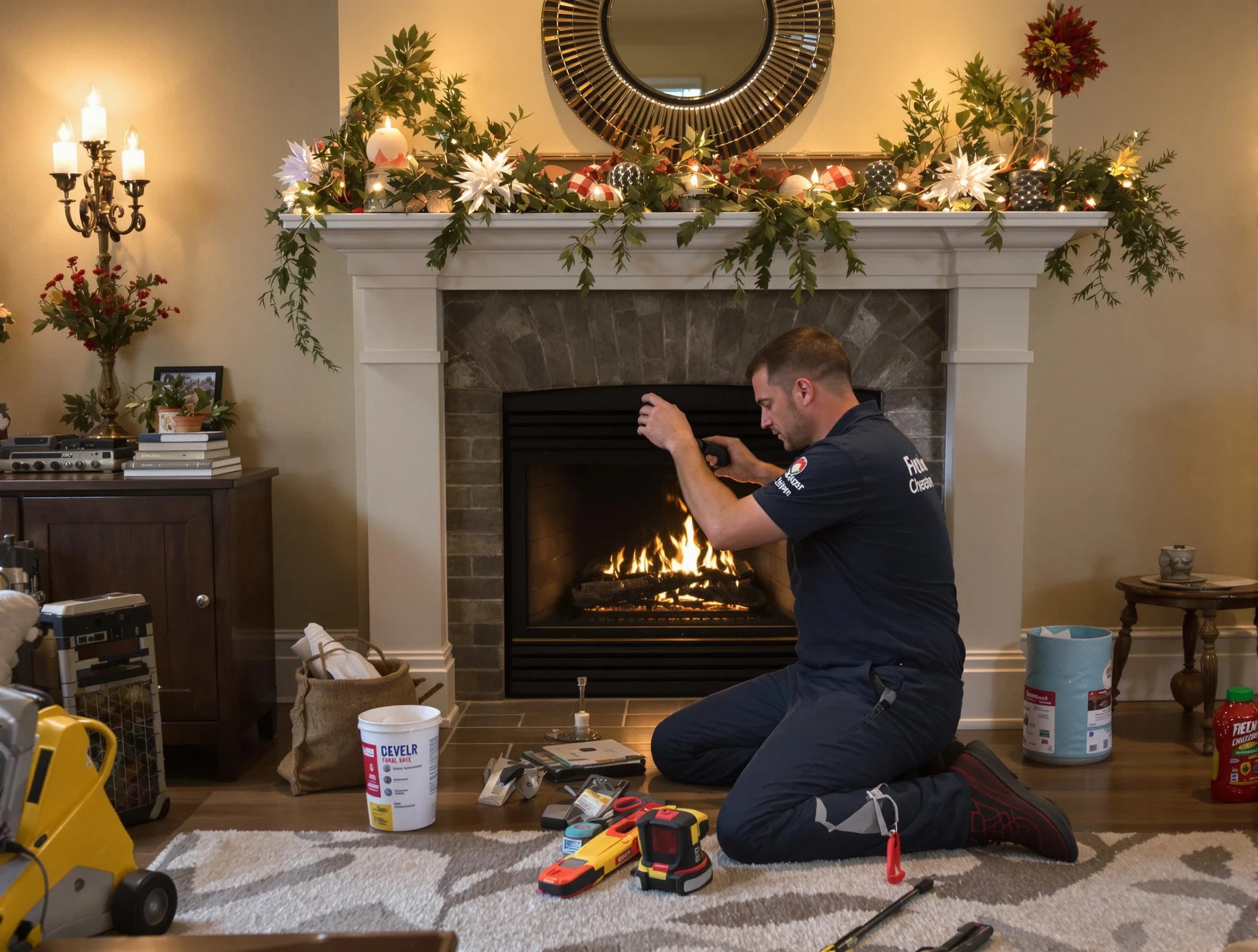 Irondale Chimney Sweep offering fireplace maintenance services in Irondale, GA