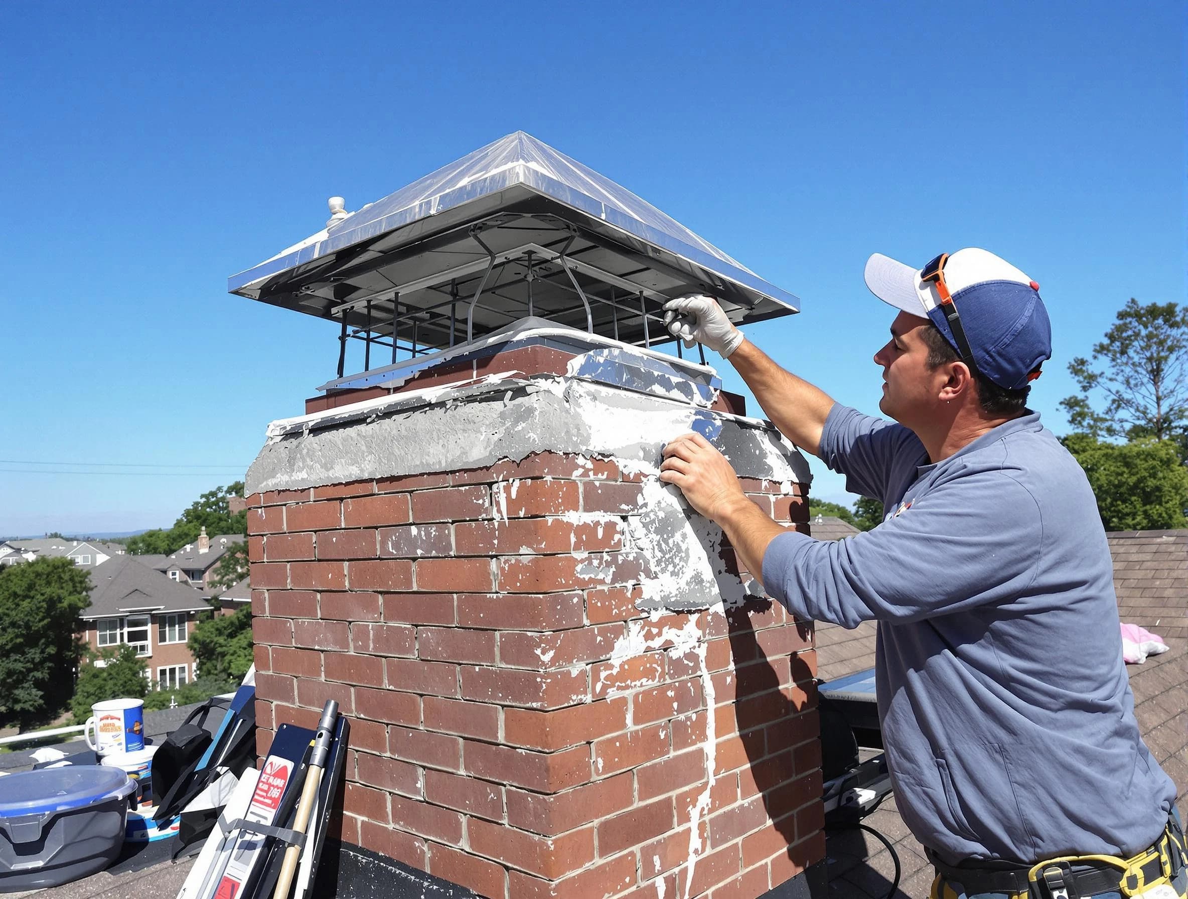 Chimney Crown Services service in Irondale, GA