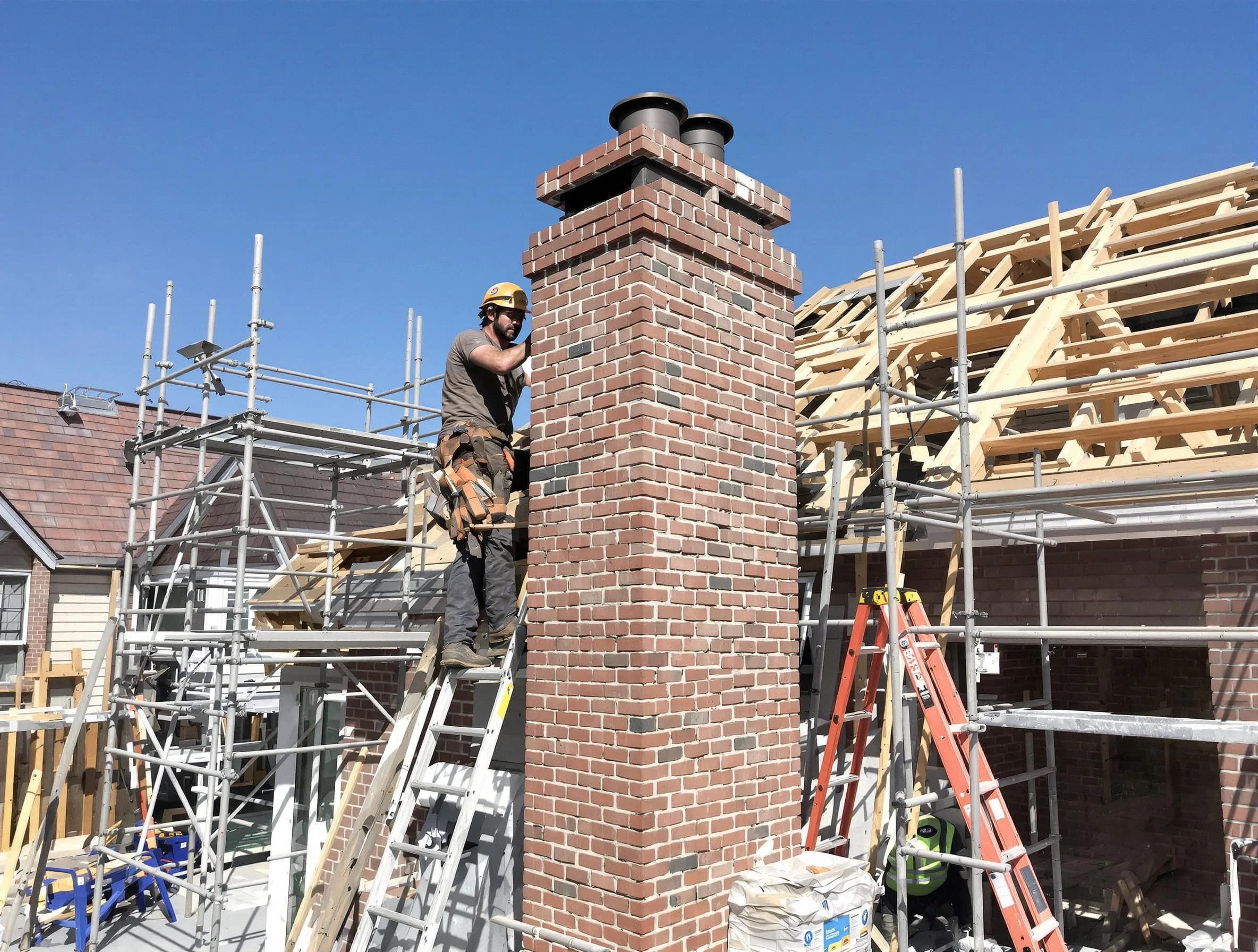 New chimney installation completed by Irondale Chimney Sweep in Irondale, GA