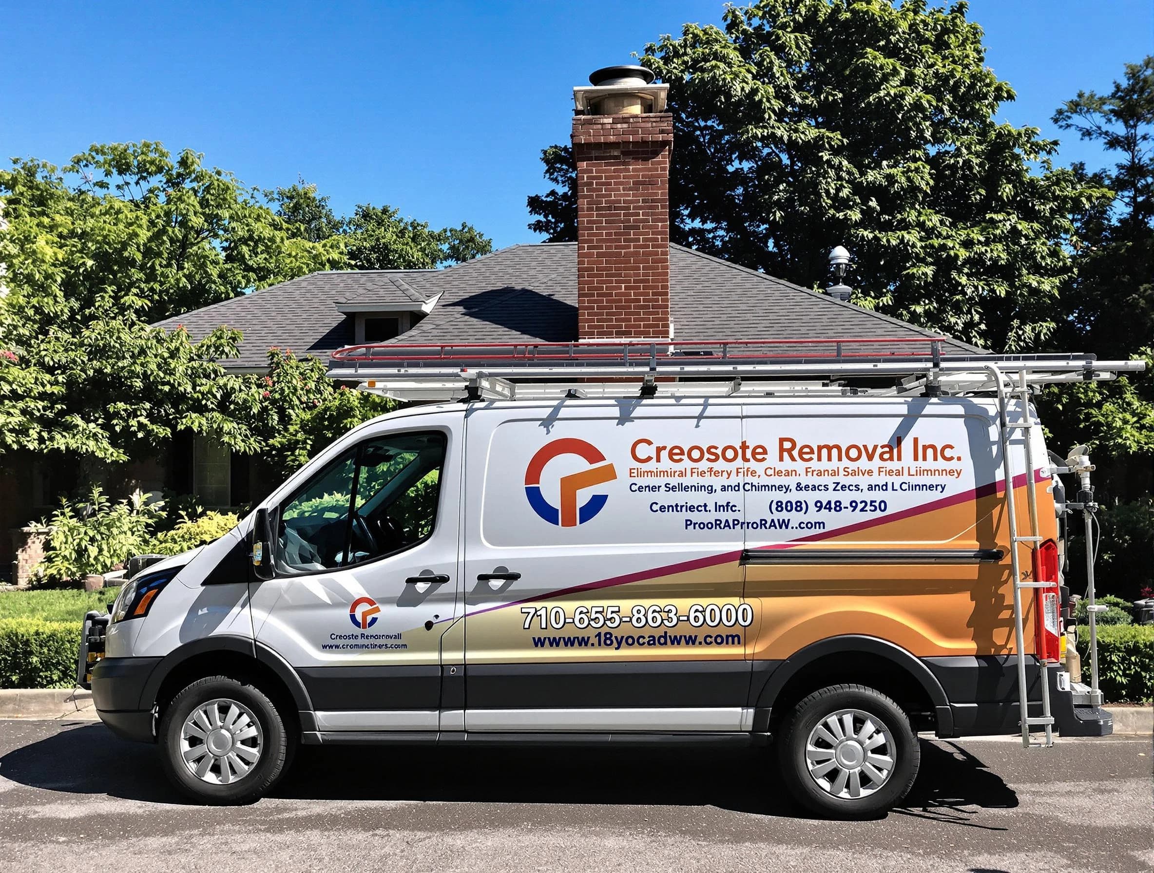 Irondale Chimney Sweep technician removing creosote safely in Irondale, GA